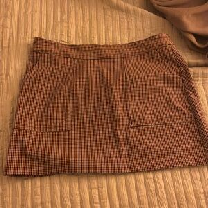 A New Day Fall-Patterned Skirt